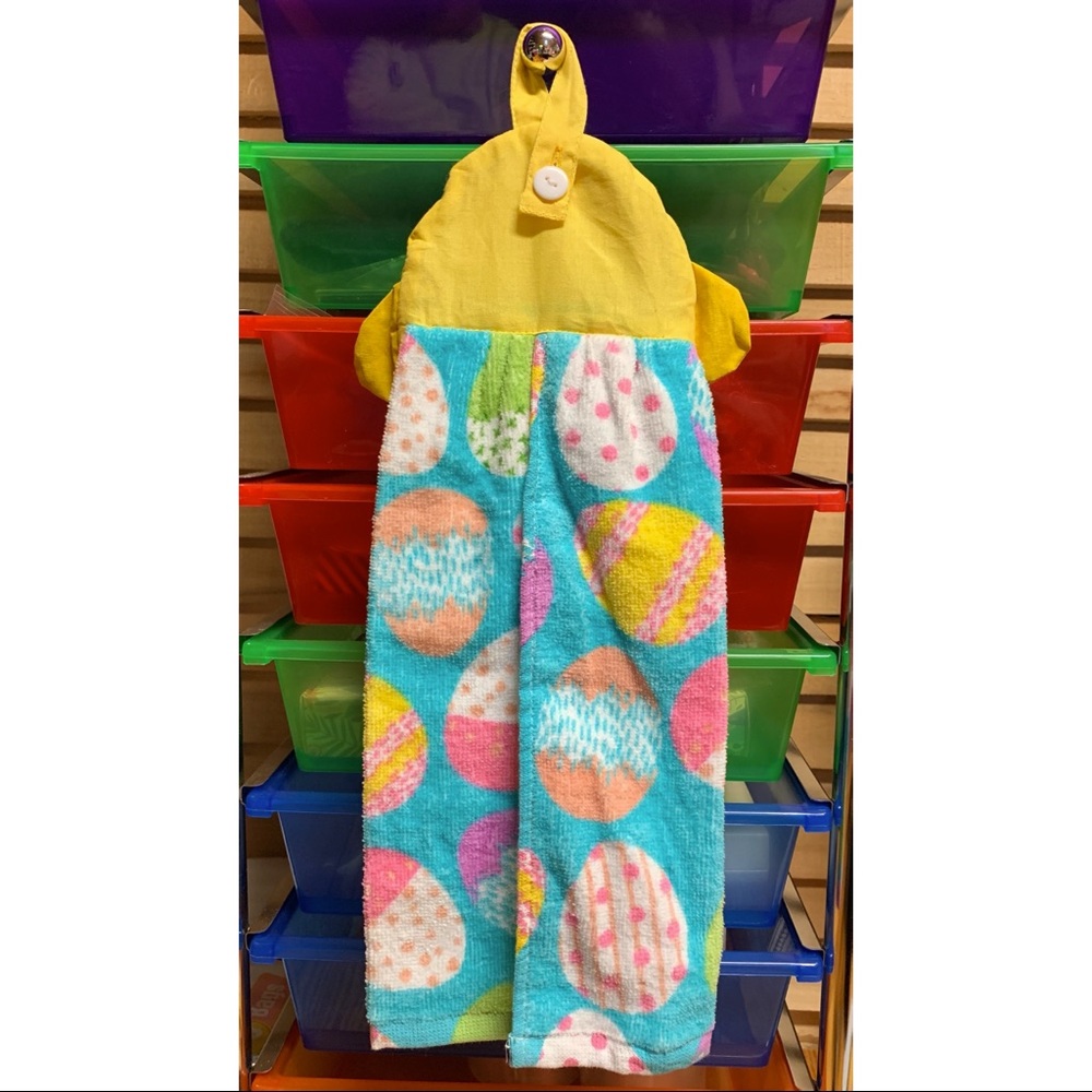 Easter Chick Kitchen Hand Towel - Picture 2 of 2